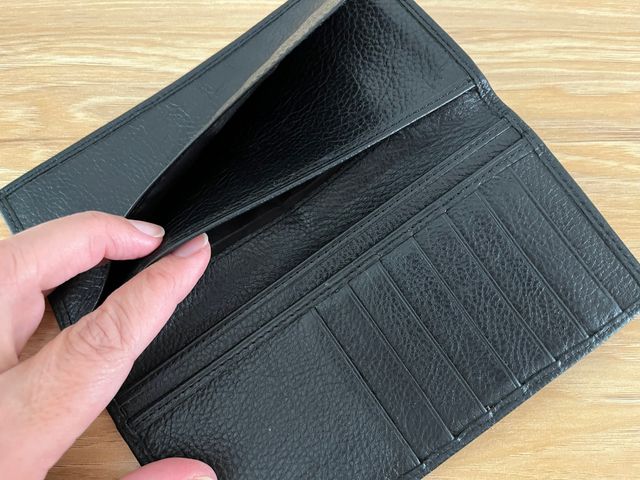 Cartera Polo Ralph Lauren Negra Cuero