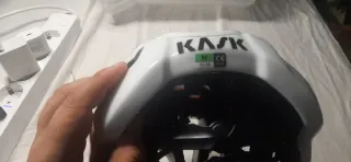 Casco de ciclismo Kask blanco