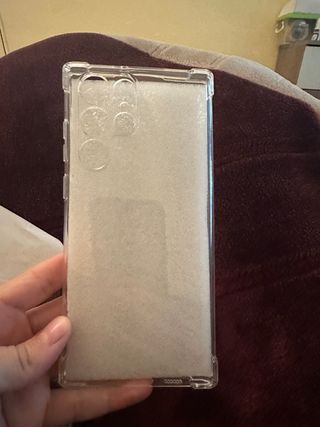 Custodia trasparente per Samsung Galaxy S22 Ultra