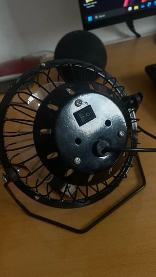 Ventilador USB Negro