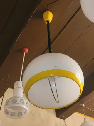 Lampadario Stilux Milano anni '70