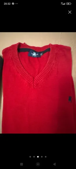 Lote 4 maglioni con scollo a V