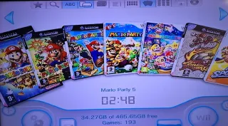 Nintendo Wii + 200 j.u.e.g.o.s