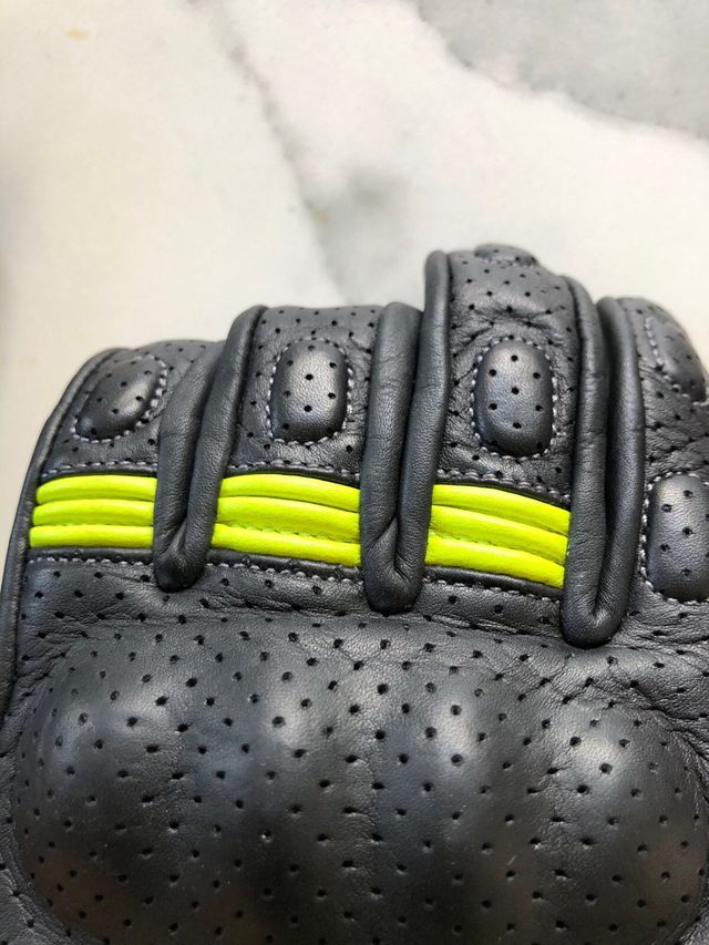 Guantes Moto Talla M Negro y Amarillo