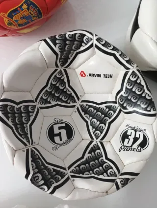 Lote 3 Palloni Calcio Sgonfi