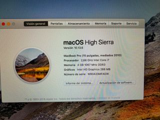 MacBook Pro 15" i7 2010 Office Traktor Pro 3