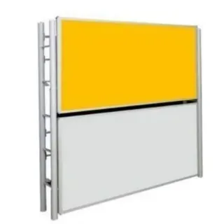 Litera Abatible NyC - Negra y Roja