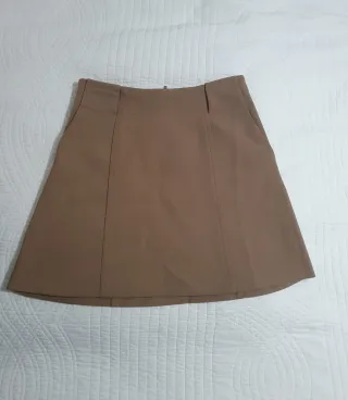 Falda H&M marrón