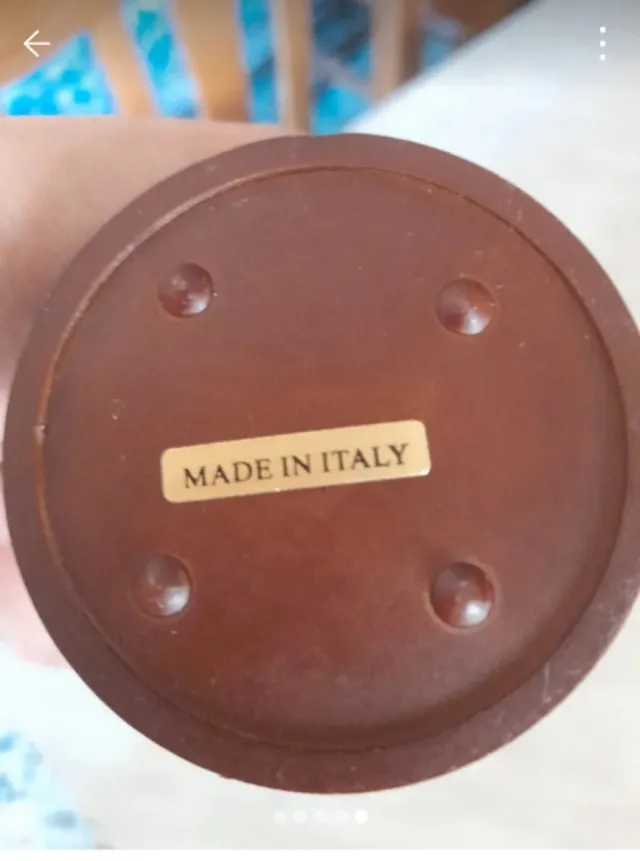 Presepe vintage in campana