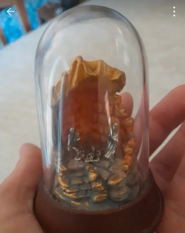 Presepe vintage in campana