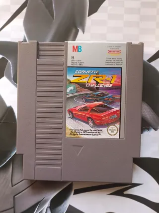 Corvette ZR-1 Challenge NES Milton Bradley