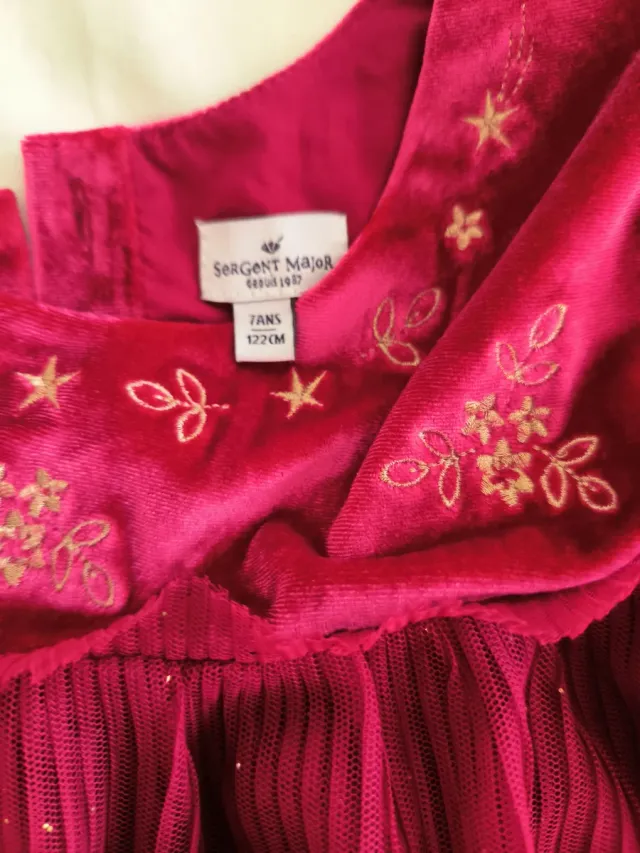 Vestido Sergent Major niña 7 años