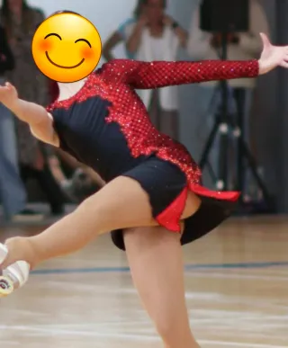 Maillot patinaje artístico