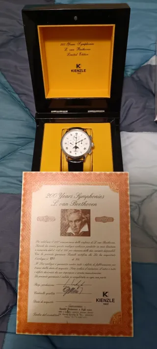 Orologio Kienzle Edizione Limitata Fasi Lunari