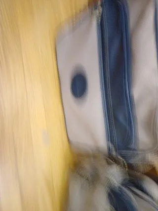 Bolsa de ordenador y neceser eige y Marron  tela.