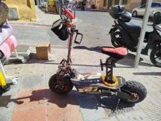 Patinete eléctrico grande todoterreno