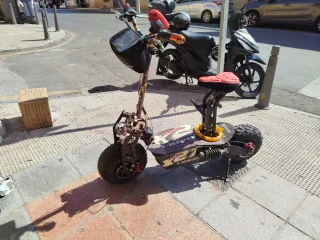 Patinete eléctrico grande todoterreno