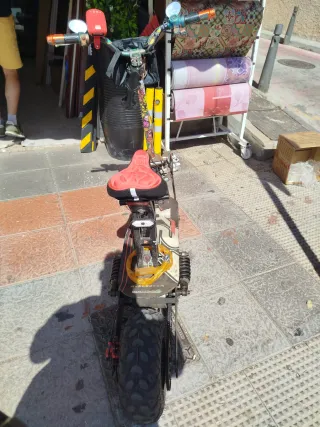 Patinete eléctrico grande todoterreno