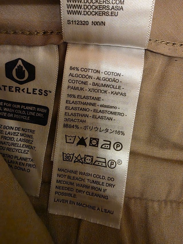 Pantalón Dockers Negro 32