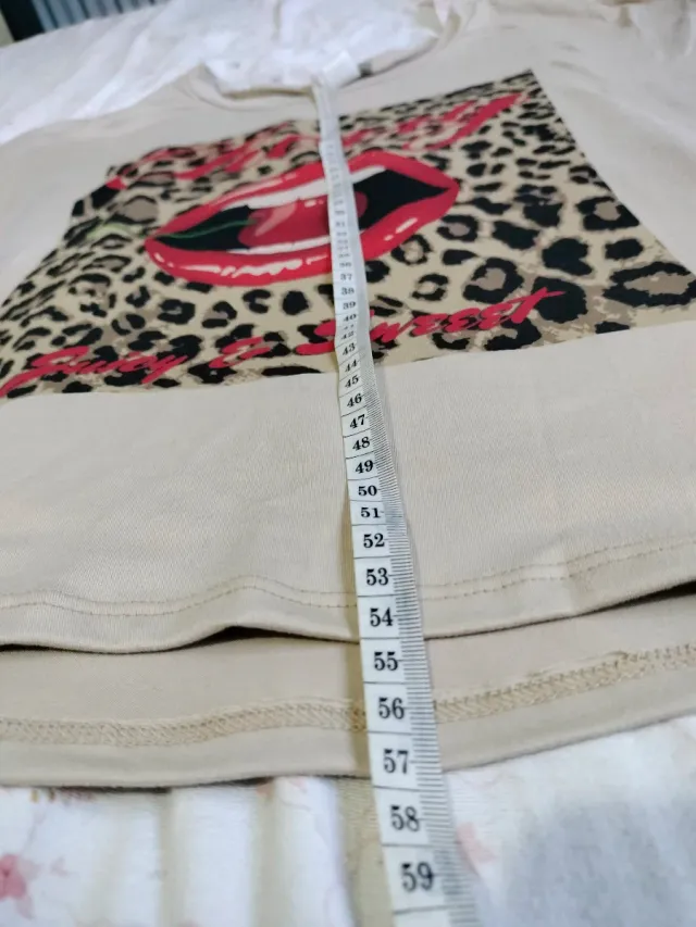 Camisa mujer estampado  cherry