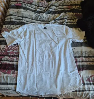 T-shirt Adidas bianca Italia