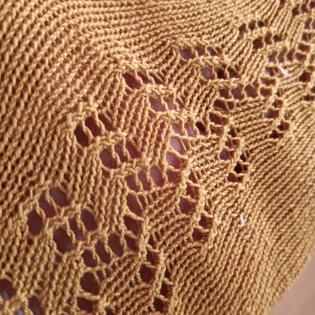 Calcetines de torrenti de punto color mostaza