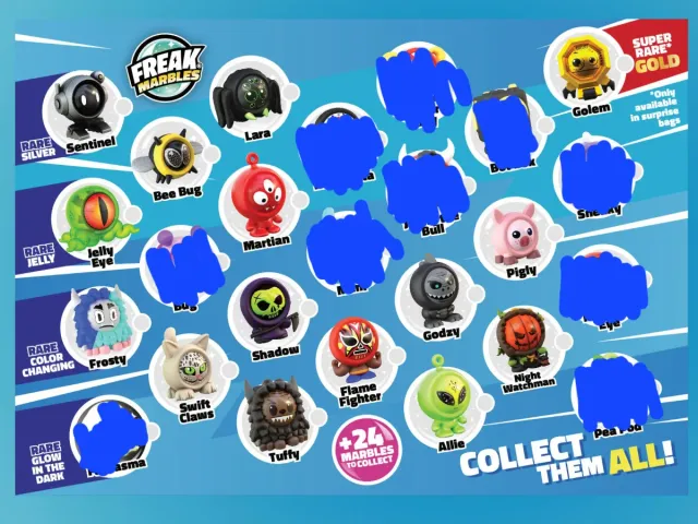 Canicas Freak Marbels dia