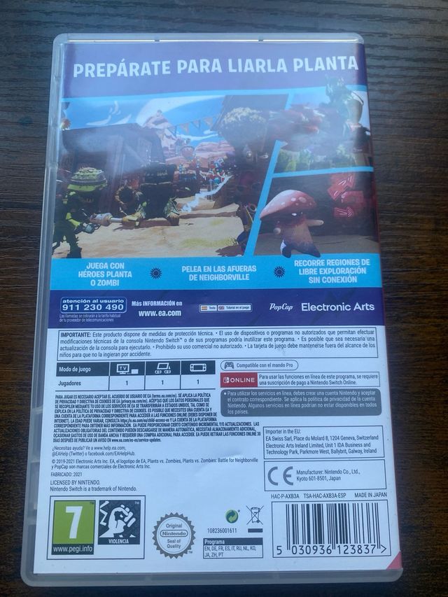 Plants vs Zombies Complete Edition Switch