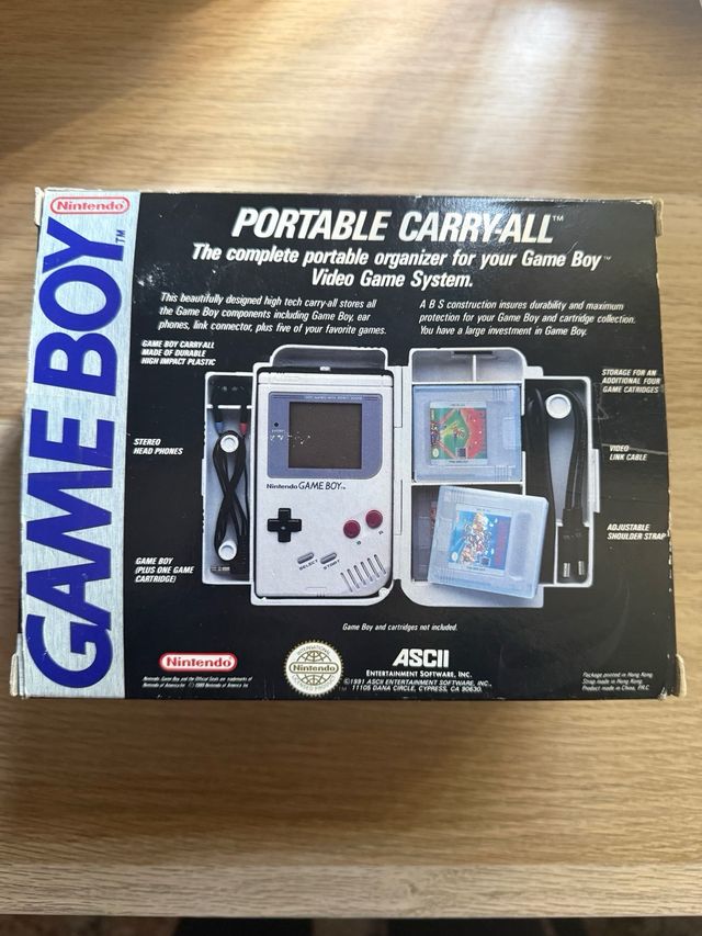 Maletín Game Boy ASCII Portable Carry-All