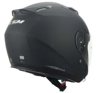 Casco Moto Jet CGM 136A DNA Nero Opaco