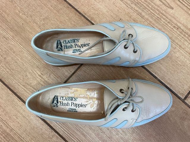 Zapatos vintage planos Hush Puppies Talla 36