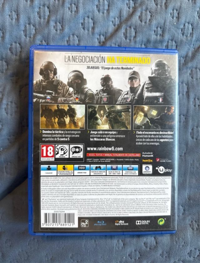 Rainbow Six Siege PS4