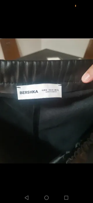 Pantalón Bershka Negro