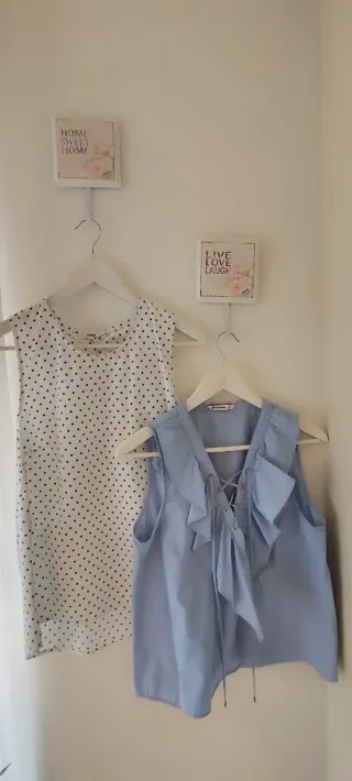 Camisas de mujer stradivarius y fórmula joven 15€