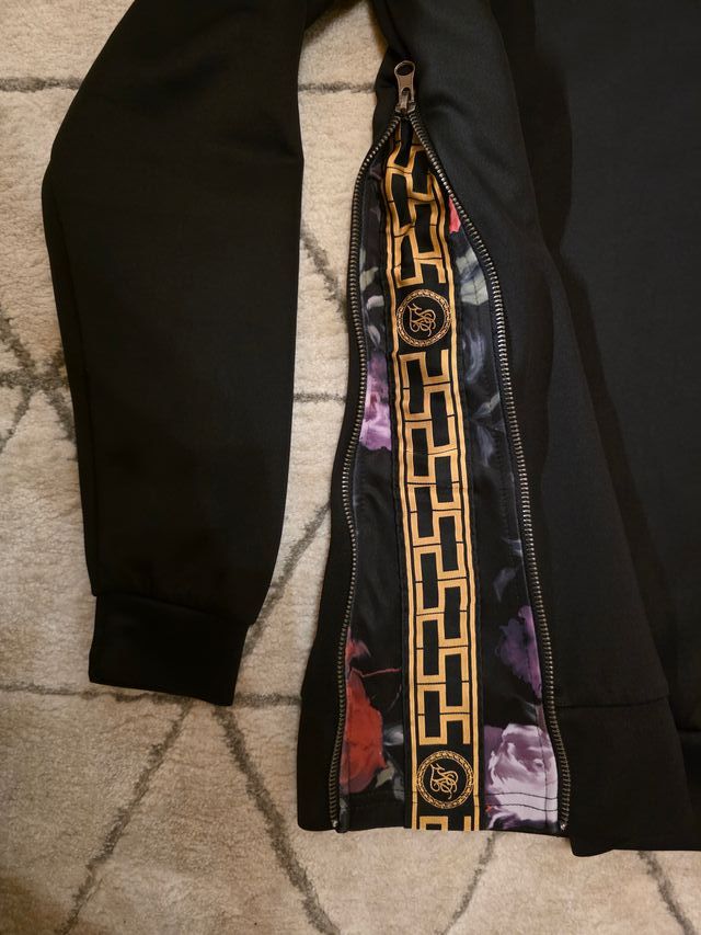 SikSilk Sudadera Negra XS