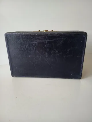 Joyero vintage piel flor