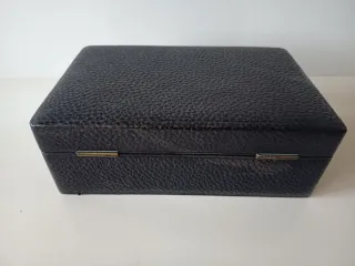 Joyero vintage piel flor