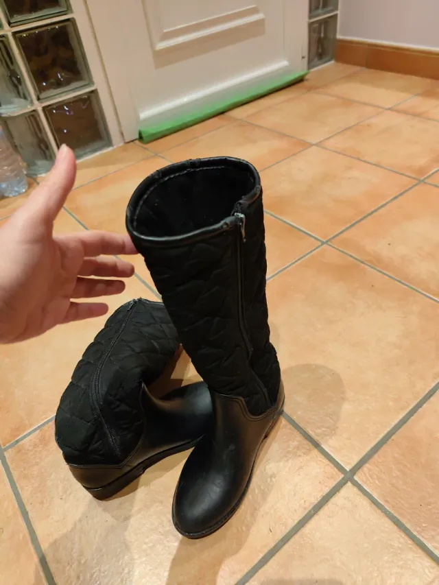 Botas Coronel Tapioca Mujer Negras