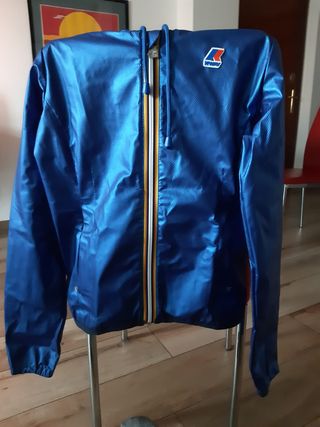 K-Way Giacca Blu Elettrico