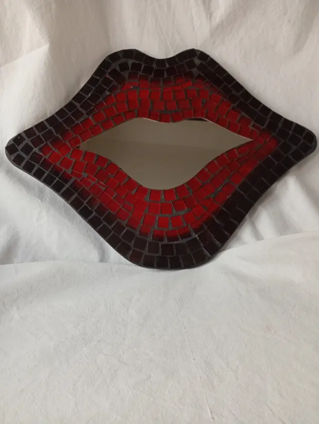 Espejo Mosaico Boca Cristal