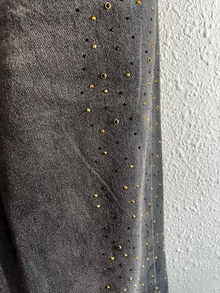 Pantalones Zara Tachuelas Talla 40