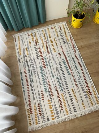 Tappeto in cotone 120x180 cm Design astratto