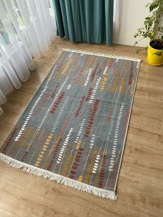 Tappeto in cotone 120x180 cm Design astratto