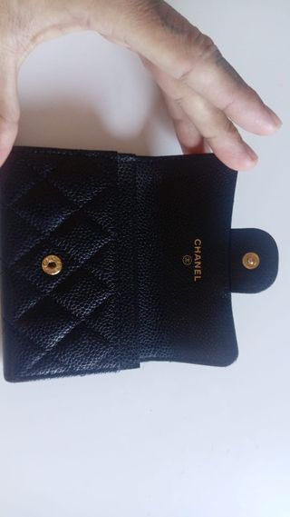 Portafoglio Chanel Nero Originale
