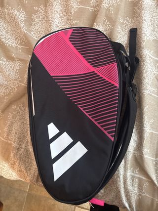 Paletero Adidas Negro y Rosa