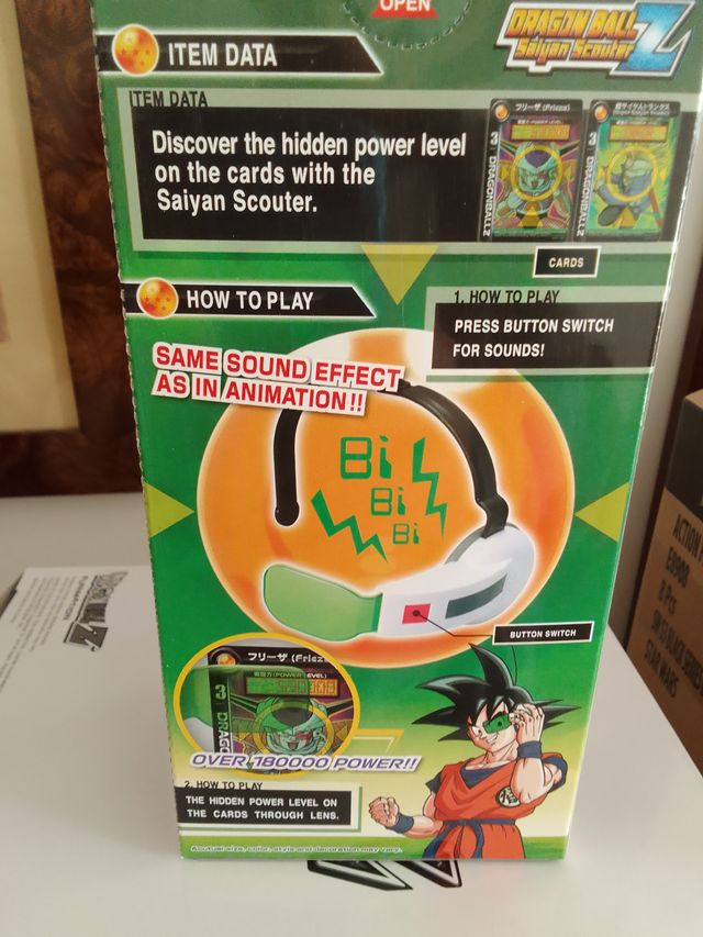 Dragon Ball Z Saiyan Scouter Lente Verde