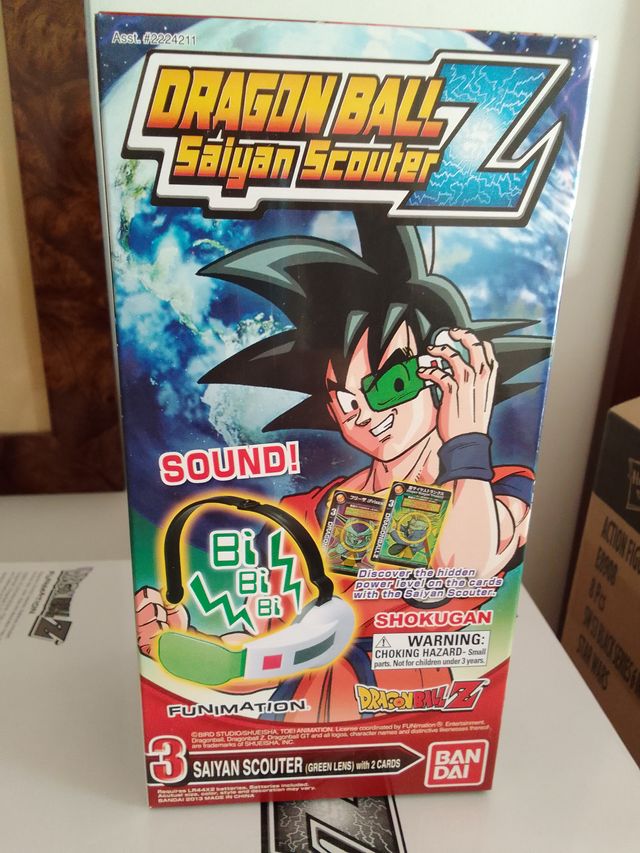 Dragon Ball Z Saiyan Scouter Lente Verde