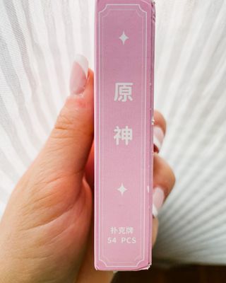 Carte Poker Genshin Impact Christmas Gift Family