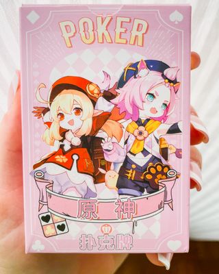 Carte Poker Genshin Impact Christmas Gift Family