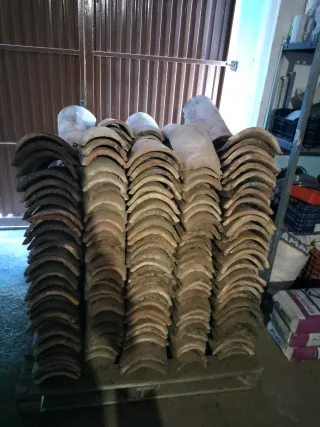300 Tejas de cerámica antiguas
